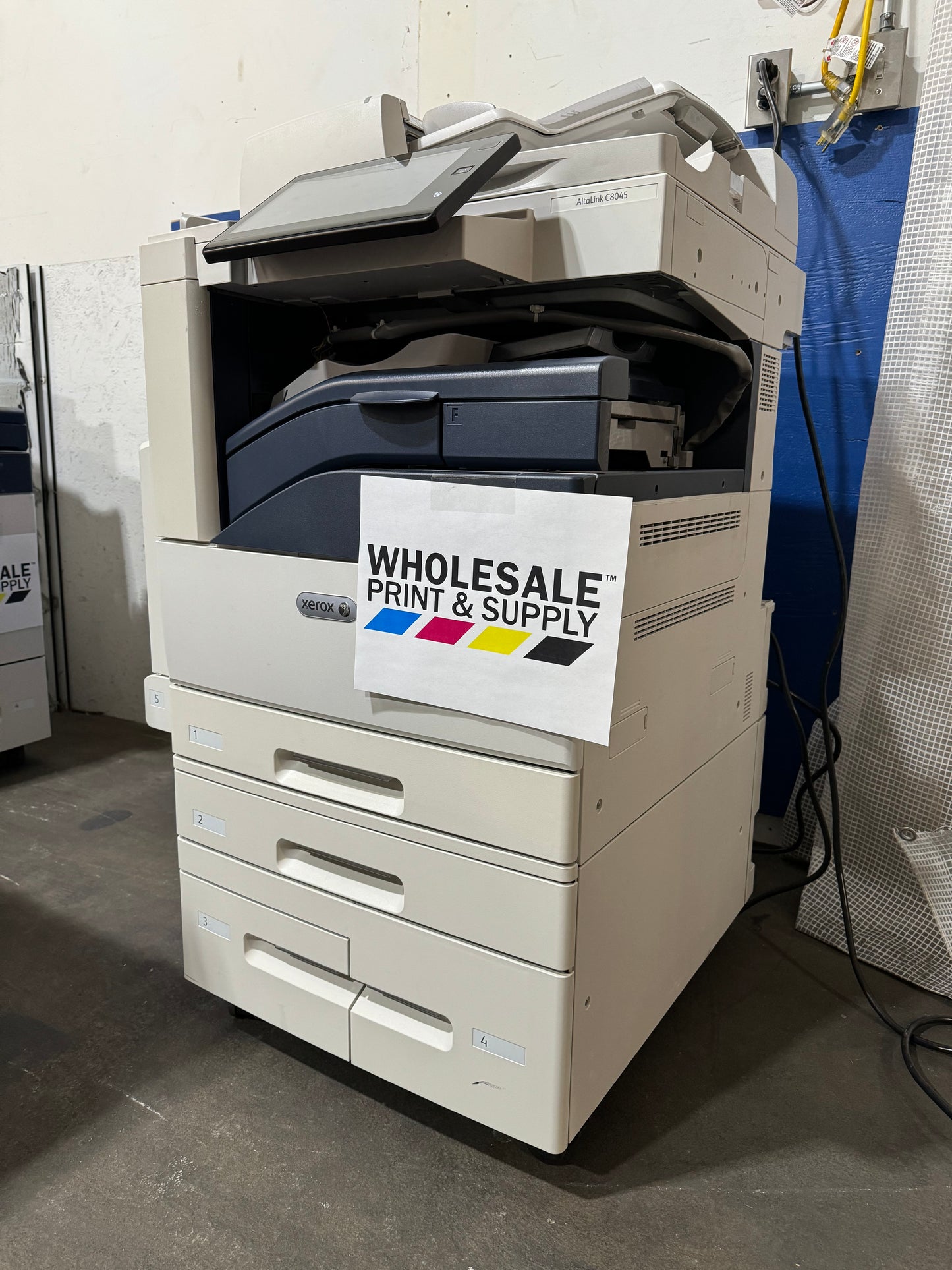 Xerox Altalink C8045 MFP Color Copier, Network Printer and Scanner, Fax