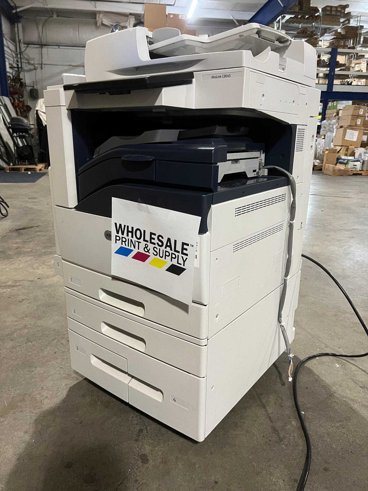 Xerox Altalink C8045 MFP Color Copier, Network Printer and Scanner, Fax