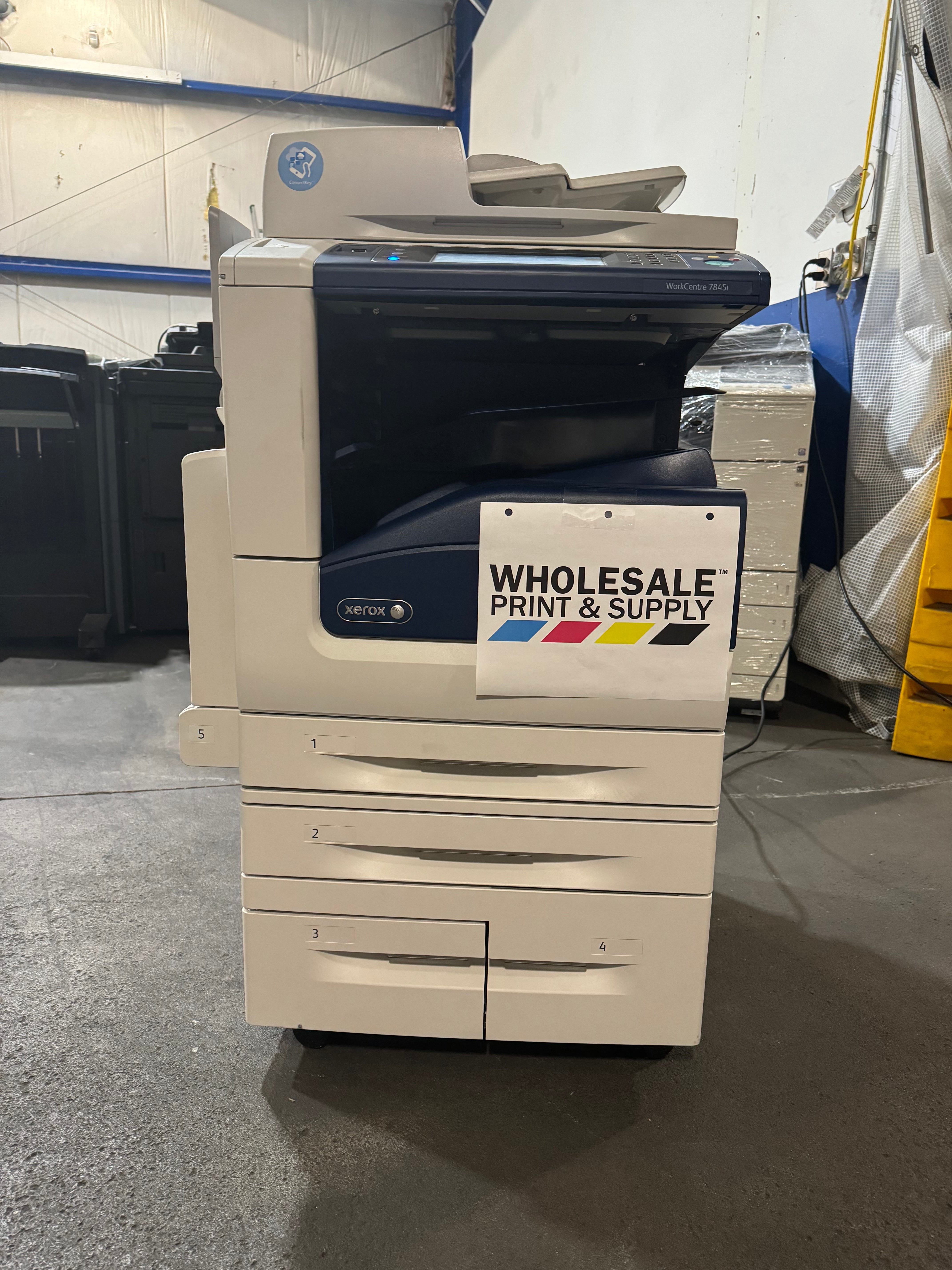 Xerox WorkCentre 7845i Color/Mono A3 Laser MFP Printer Copier Scan Net ...
